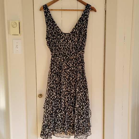 Midi dress black and white sixe M - Picture 1 of 12